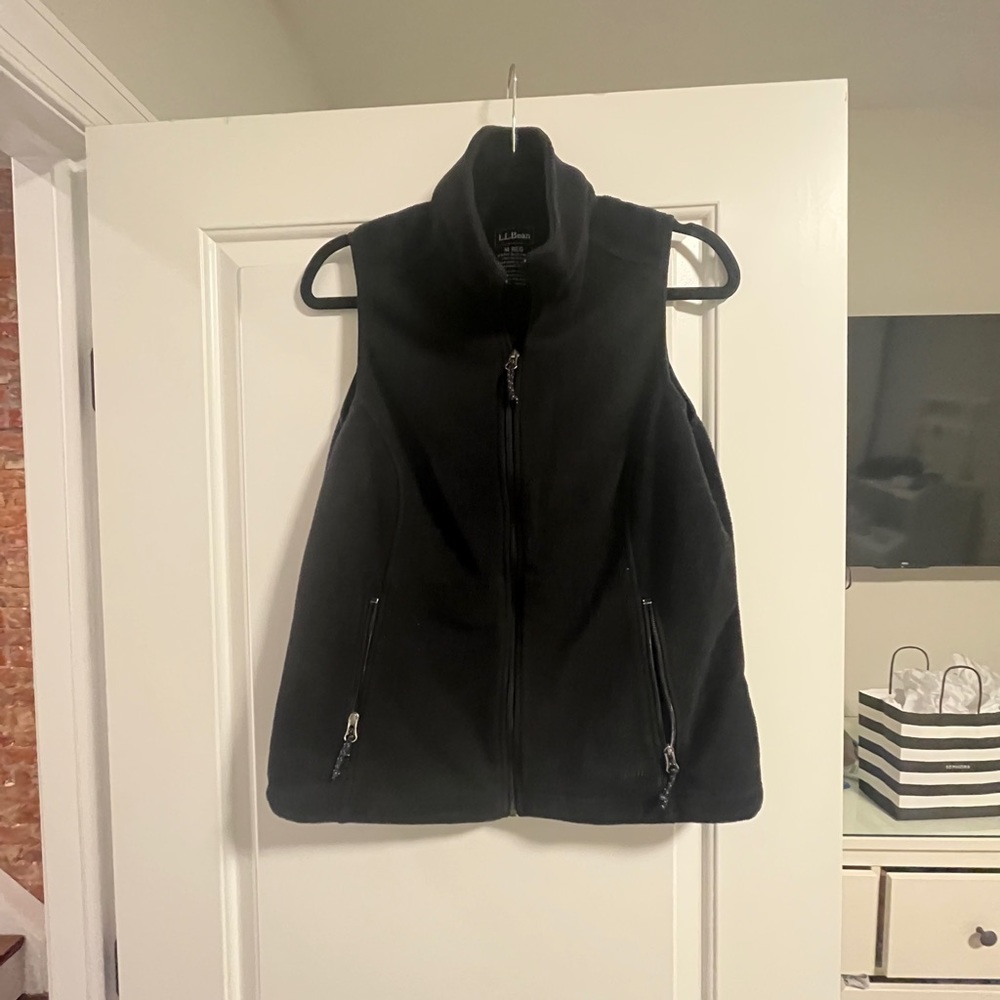 L.L. Bean fleece vest